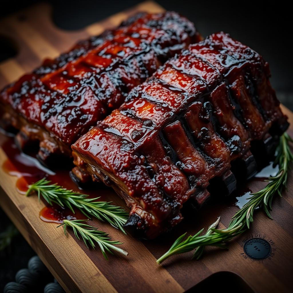 Wildschwein-Spareribs mit Honig-Met-Glasur — Wikinger Museum Saarbrücken